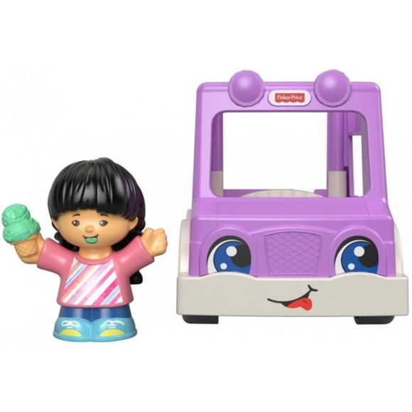 Fisher-Price Little People Dessert Time Set & Share a Treat Ice Cream Truck - Picture 3 of 12